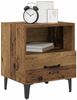 vidaXL Nachttisch 2 pcs Altholz 40 x 35 x 47,5 cm Holzwerkstoff 880598 Bild 3