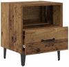vidaXL Nachttisch 2 pcs Altholz 40 x 35 x 47,5 cm Holzwerkstoff 880598 Bild 5