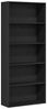 vidaXL Bücherregal Schwarz Eichen-Optik 80x30x189 cm Holzwerkstoff 3329274 Bild 2