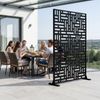 Trennwand Bernalda 180x120 cm Stahl Schwarz [casa. pro] Bild 3