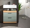 Waschbeckenunterschrank Shawn in Salbei und Eiche 60 cm Bild 5