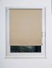 ondeco Thermo-Rollo ohne Bohren, Verdunkelung für Fenster und Türen, Sonnenschutz Fenster innen, Sichtschutz Seitenzugrollo lichtundurchlässig - 60x160 cm - Beige Bild 3