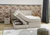 Boxspringbett 180x200 cm H3 Federkernmatratzen Bonell Topper in Cord Beige Grau Bild 4