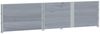vidaXL Paletten-Aufsatzrahmen 3 Stk. Grau 150x100 cm Massivholz Kiefer 3295384 Bild 4