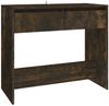 vidaXL Konsolentisch Räuchereiche 89x41x76,5 cm Holzwerkstoff 812999 Bild 2