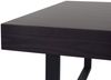 Couchtisch Kos T576, FSC 40 x 110 x 60 cm Wenge, dunkle Metall-Füße Bild 5