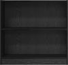 vidaXL Bücherregal Schwarz Eichen-Optik 80 x 24 x 76 cm Holzwerkstoff 875015 Bild 5