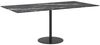 vidaXL Tischplatte Schwarz 100x50 cm 6 mm Hartglas in Marmoroptik 322274 Bild 5