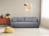 Selsey 'Anvio' Sofa mit Schlaffunktion und Stauraum, grau, ca. 88 x 220 x 100 cm Bild 2