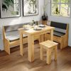 Eckbankgruppe Roman Goldkraft Eiche 136.6 x 60 cm mit Tisch Vicco Bild 5