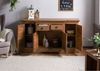 Sideboard Mango 160x45x90 beige geölt TOULOUSE #08 Bild 4