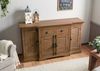 Sideboard Mango 160x45x90 beige geölt TOULOUSE #08 Bild 2