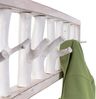 DESIGN DELIGHTS Wandgarderobe WANDGARDEROBE TREIBHOLZ UNIKAT, 80x22cm (BxH), Garderobe, Hakenleiste Bild 3