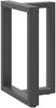 vidaXL Esstischbeine T-Form 2 Stk. Anthrazit 60x35x(72-73) cm Stahl 4013054 Bild 4
