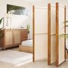 vidaXL 5-tlg. Raumteiler Cremeweiß 350x180 cm 319185 Bild 4