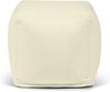 Sitzsack ‘Pouf Up!‘, Bezugstoff - Teddy, 100% Polyester, White Grey, 40x45x45 cm cm. Bild 3