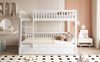 Bett 90x200 cm aus Massivholz mit hydraulischem Stauraum – platzsparendes Etagenbett für Kinder Bild 4