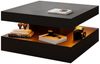 radelldar Couchtisch Wohnzimmertisch hautänhliche textur mit beleuchtung modern, USB Bild 5