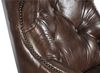 Bürosessel Perth Leder Vintage-Cigar Chesterfield-Knopfmu. Bild 2