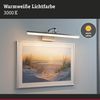 Paulmann 95573 LED Bilderleuchte Renan 3000K 600x210 mm 11W Alu gebürstet Bild 3