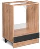 Vicco Küchenschrank Küchenzeile R-Line, Anthrazit Hochglanz, Herdumbauschrank 60 cm, ohne AP Bild 4
