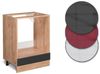 Vicco Küchenschrank Küchenzeile R-Line, Anthrazit Hochglanz, Herdumbauschrank 60 cm, ohne AP Bild 3
