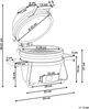Mini-Holzkohlegrill KAMADO Keramik Blau Bild 2