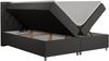 Boxspringbett Doppelbett Polsterbett Kunstlederbett mit Bettkasten - ROMA - 140x200cm - Dunkelgrau Kunstleder - H4 Bild 4