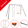 KETTLER 'Combi' Doppelschaukel, grau/orange Bild 5
