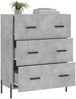 vidaXL Sideboard Betongrau 69,5x34x90 cm Holzwerkstoff 827864 Bild 4