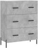 vidaXL Sideboard Betongrau 69,5x34x90 cm Holzwerkstoff 827864 Bild 2