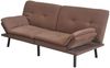 HTI-Living 2-Sitzer Sofa mit verstellbaren Armlehnen Braun, Stück 1 Teile, Schlafsofa Zweisitzer Schlafcouch Bild 3