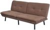 HTI-Living 2-Sitzer Sofa mit verstellbaren Armlehnen Braun, Stück 1 Teile, Schlafsofa Zweisitzer Schlafcouch Bild 4
