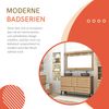Badezimmerschrank Kumla aus Teakholz von Teako Design Bild 4
