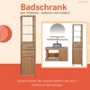 Badezimmerschrank Kumla aus Teakholz von Teako Design Bild 2