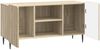 vidaXL TV-Schränk Sonoma-Eiche 102 x 34,5 x 52 cm Holzwerkstoff 894467 Bild 3