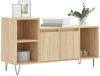 vidaXL TV-Schrank Sonoma-Eiche 100x35x55 cm Holzwerkstoff 831319 Bild 3