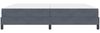 vidaXL Boxspringbett mit Matratze Dunkelgrau 200 x 200 cm Stoff 3398714 Bild 5