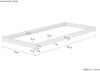 Niederflurbett Bettrahmen Studenten Futon Bodenbett 90x200 Buche Massivholz V-60.66-09ohne Zubehör Bild 4
