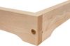 Niederflurbett Bettrahmen Studenten Futon Bodenbett 90x200 Buche Massivholz V-60.66-09ohne Zubehör Bild 5