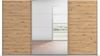 rauch Kleiderschrank, Schwebetürenschrank KULMBACH, 3-türig, 1 Spiegeltüre, inkl. Türdämpfer und weiterem Zubehör, Eiche Artisan, 360 x 211 x 62 cm Bild 2