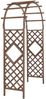 Rosenbogen HWC-Q20, Rankgitter Rosenspalier Rankhilfe Torbogen Garten Holz FSC®-zertifiziert 210x126x60cm ~ dunkelbraun Bild 5