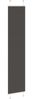 vidaXL Plissee Schwarz 50x200 cm Stoffbreite 49,4 cm Polyester 4015150 Bild 4