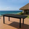 TPFGarden Gartentisch ASHFORD (Ausziehtisch aus pulverbeschichtetem Aluminium - Farbe: anthrazit, Tischplatte aus Sicherheitsglas - ausziehbar von 200 auf 300 cm), Esstisch - Terrassentisch - Maße (BxHxT): 110 x 75 x 200/300 cm Bild 4