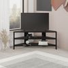 Decortie TV-Schrank Thales (1 set) Modernes Eck-Fernsehgerät Multimedia-Center, 110 x 36 x 45 cm Bild 2