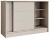Beautysofa Kommode MIRELA mit 2 Schiebetüren (in 100 cm, 120 cm oder 160 cm, verschiedene Farben), mit dekorativen Sprossen Bild 4