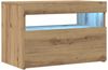 vidaXL TV-Schrank mit LED-Leuchten Artisan-Eiche 60x35x40 cm 856311 Bild 4