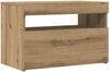 vidaXL TV-Schrank mit LED-Leuchten Artisan-Eiche 60x35x40 cm 856311 Bild 5
