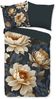 Pure Microfaser Bettwäsche 135 X 200 cm + 1- 80 X 80 cm Iron flowers grau Bild 4
