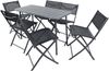 VCM Gartenmöbel-Set Sumila 920519 Schwarz H. 79 x B. 45 x T. 46 cm Bild 2